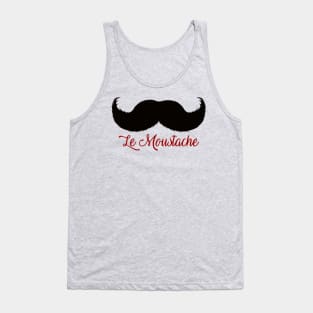 Moustache Tank Top